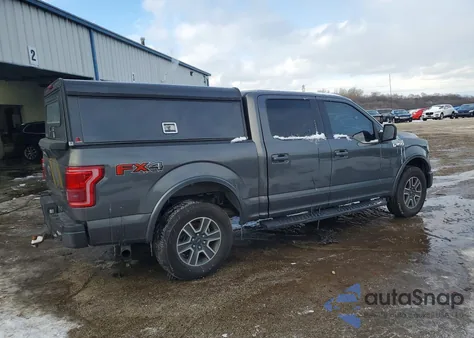 2015 Ford F150 Supercrew из США, поврежденный, VIN 1FTEW1EG2FKF18561